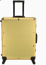 Load image into Gallery viewer, Aluminum "Gold" Vanity Case with Bluetooth Speakers