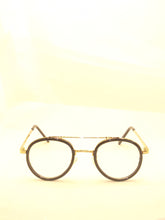 Load image into Gallery viewer, "Carmelo" Clear lens, gold arms
