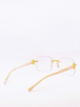 Load image into Gallery viewer, "Alexander'" Clear lens with sand marble arms
