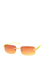 Load image into Gallery viewer, "Spiffy" Brown tented lens, Gold
