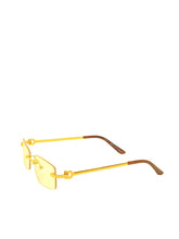 Load image into Gallery viewer, "Carlton" Clear lens, gold arms
