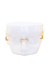 Load image into Gallery viewer, "DonJuan'" Clear lens, Gold with sand marble arms
