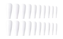 Load image into Gallery viewer, EUROPEAN STYLE Nails &quot;White Out&quot; Long&quot;
