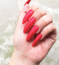 Load image into Gallery viewer, &quot;Extra Long Soft Gel Stiletto Press on Nails &quot; Style &quot;Red Hot &quot;
