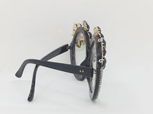 Load image into Gallery viewer, &quot;Elegance Floral&quot; Clear lens Sunglasses
