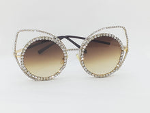 Load image into Gallery viewer, &quot;Bling Kitty&quot; Sunglasses
