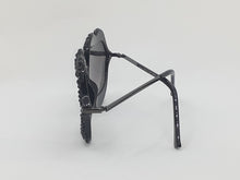 Load image into Gallery viewer, &quot;Black Berry &quot; Crystals Sunglasses
