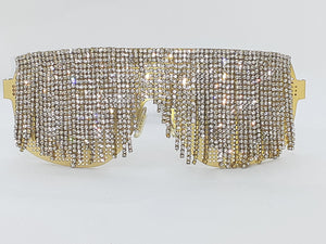 "Golden Glamzilla " "Ice Me Out" Sunglasses