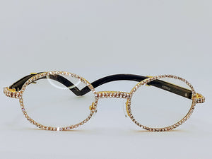 "Bust Down" Qauvo's Frames (Black wood ) glasses for ( Men & women) Sunglasses