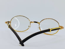Load image into Gallery viewer, &quot;Bust Down&quot; Qauvo&#39;s Frames (Black wood ) glasses for ( Men &amp; women) Sunglasses
