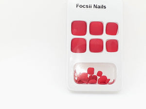 "Fruit Punch" Press on Toe Nails