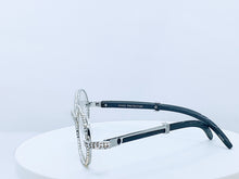 Load image into Gallery viewer, &quot;Bust Down&quot; Quavo Frames &quot;Sliver&quot;( Black Wood) glasses (for Men &amp; Women) Sunglasses
