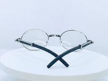 Load image into Gallery viewer, &quot;Bust Down&quot; Quavo Frames &quot;Sliver&quot;( Black Wood) glasses (for Men &amp; Women) Sunglasses

