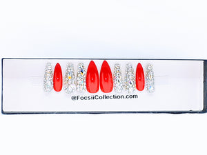 "STAY READY" Press on Nails