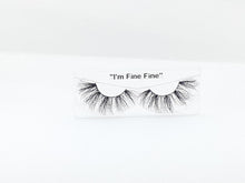 Load image into Gallery viewer, &quot;I&#39;m Fine Fine&quot; Mink eyelashes
