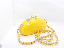Load image into Gallery viewer, Focsii Glam Clutch &quot;Mustard Yellow&quot;
