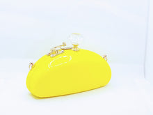 Load image into Gallery viewer, Focsii Glam Clutch &quot;Neon Yellow &quot;
