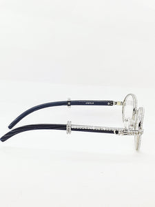 "Cash Out" "Extreme Bust Down" (Clear/Sliver Black wood) (for Men &women)