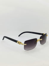 Load image into Gallery viewer, &quot;BIG STEPPA&quot; Large (Black Mulberry/Gold and Black wood)(for Men &amp;women)
