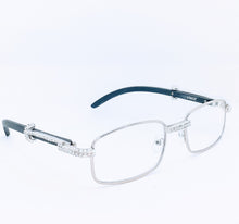 Load image into Gallery viewer, &quot;Sophisticated&quot; Sliver Rim /Black wood (for Men &amp;women)
