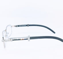 Load image into Gallery viewer, &quot;Sophisticated&quot; Sliver Rim /Black wood (for Men &amp;women)
