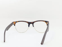 Load image into Gallery viewer, Woody Horns glasses (Leopard/Brown wood)(for Men &amp;women)
