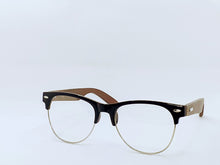 Load image into Gallery viewer, Woody Horns glasses (Black/Brown wood)(for Men &amp;women)
