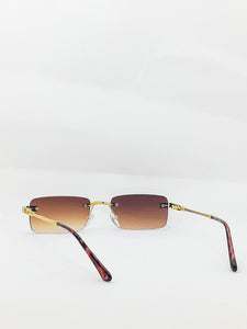 "HITTIN" (Brown tented/Gold)(for Men &women)