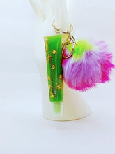 Load image into Gallery viewer, &quot;Green Apple Twist&quot; Lipgloss &amp; Keychains
