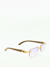 Load image into Gallery viewer, &quot;Saucey&quot; Blue lens Gold/Black arms (Men &amp;women)
