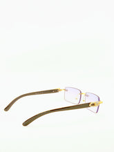 Load image into Gallery viewer, &quot;Saucey&quot; Blue lens Gold/Black arms (Men &amp;women)
