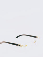 Load image into Gallery viewer, &quot;Classic&quot; Clear lens Gold/Black arms (Men &amp;women)
