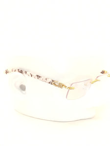 "Levels" Clear lens Gold/Black Mable arms (Men &women)