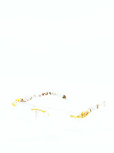 Load image into Gallery viewer, &quot;Levels&quot; Clear lens Gold/Black Mable arms (Men &amp;women)
