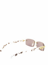 Load image into Gallery viewer, &quot;Levels&quot; Smoke Black Lens Gold/Black Marble arms (Men &amp;women)
