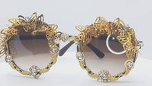 Load and play video in Gallery viewer, &quot;Vintage Butterflies&quot; Sunglasses
