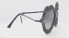 Load and play video in Gallery viewer, &quot;Black Berry &quot; Crystals Sunglasses
