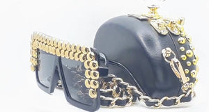 "Focsii Box" includes "Focsii Frames & Focsii "Glam Clutch " purse / Sunglasses